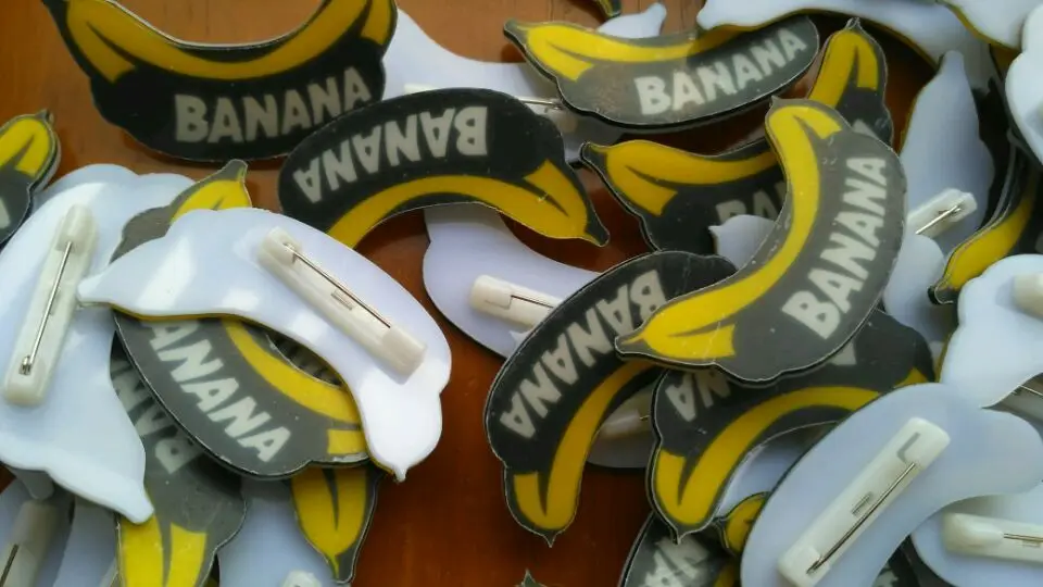 1 шт. акриловый значок в виде банана|bag jet|bag guitarbags for iphone 4s |