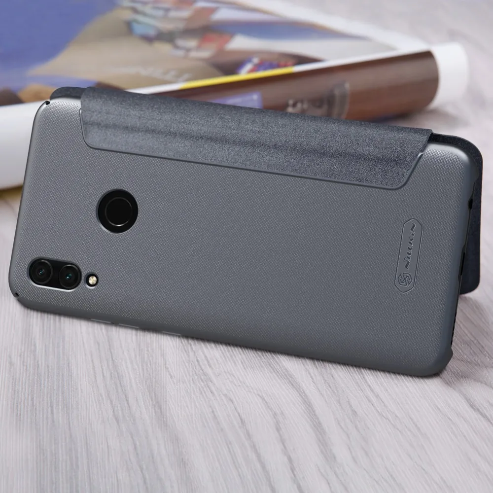 Чехол для Huawei Honor 10 Lite чехол NILLKIN блестящий супертонкий кожаный откидной с