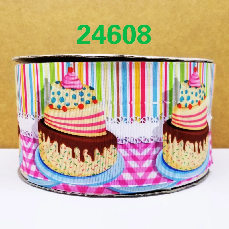 50 ярдов мультфильм напечатанный grosgrain ленты 24658