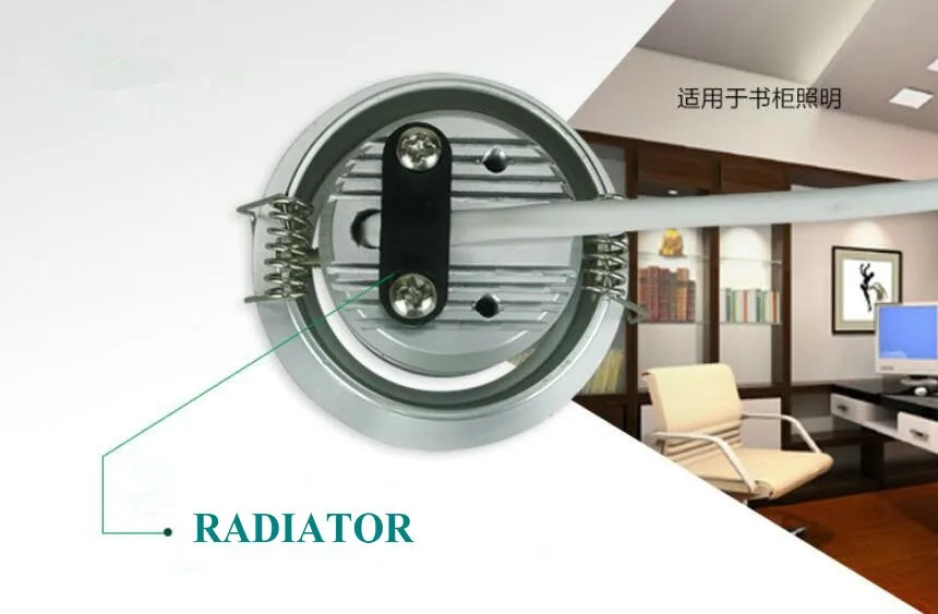 Приглушаемый 30 шт./лот миниатюрный светодиодный потолочный светильник 3 Вт лампа