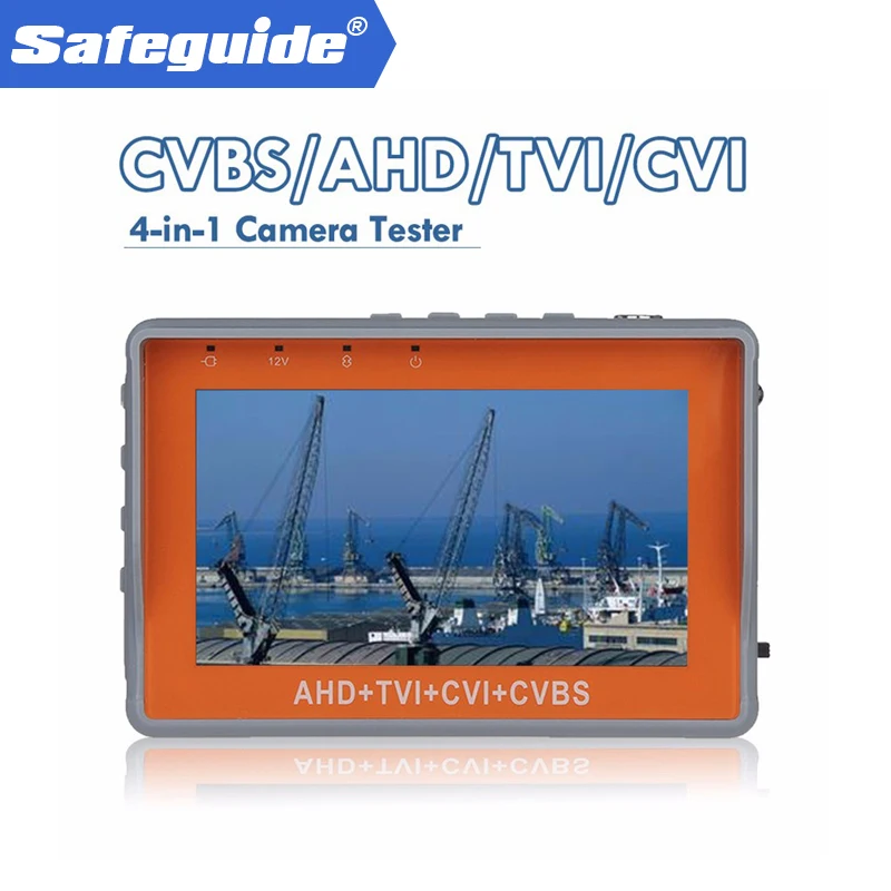 4 в 1 Тестер pro 5MP AHD CVI TVI CVBS CCTV тестер безопасности монитор с 3 дюймовым экраном 5V2A