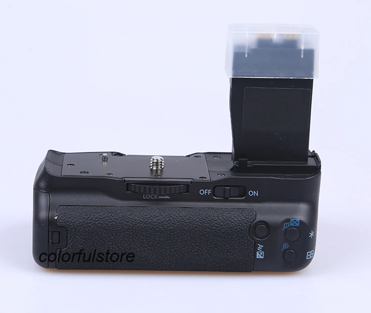 Ручка для батареи Canon EOS 550D 600D 650D 700D Rebel T2i T3i T4i T5i SLR Camera + IR Remote 2 x вертикальные