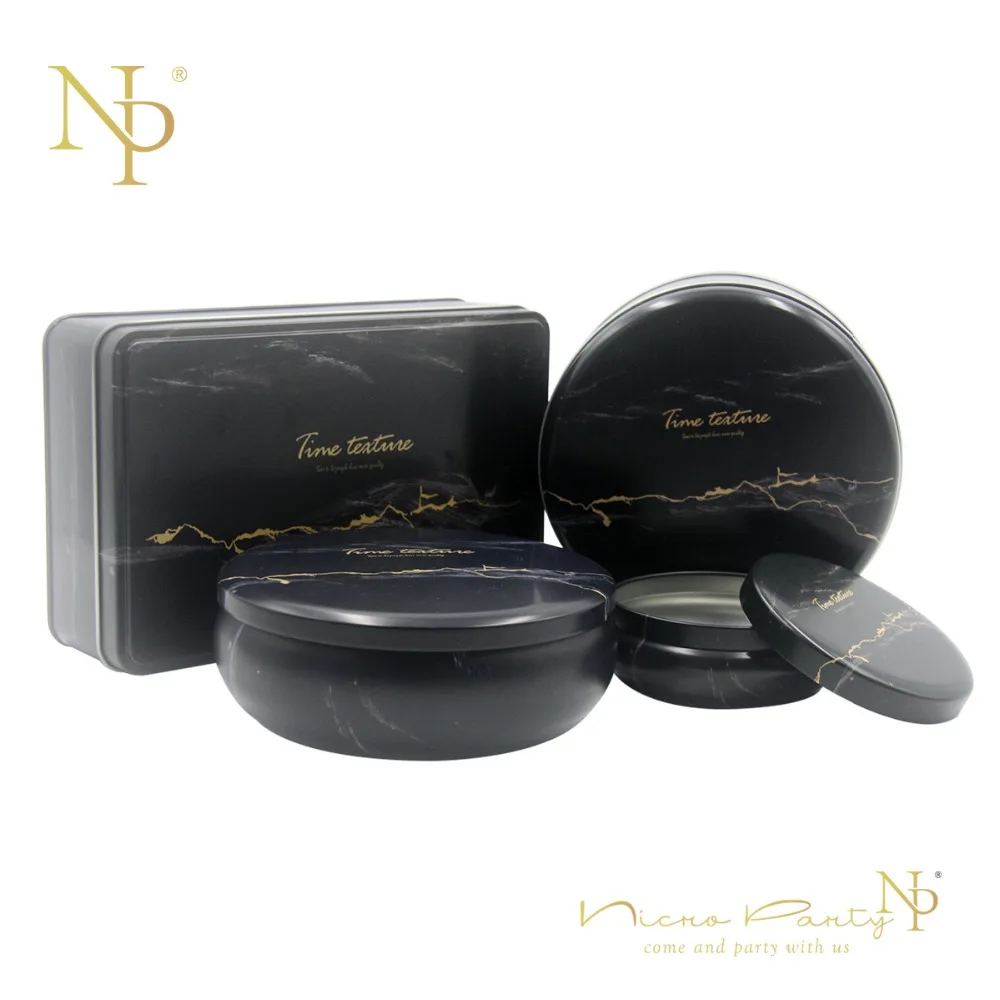Nicro 4 Pcs/Set Marble Stripe Blackparty Favors Chocolate Boxparty Decoration New Decor Diy Home #Oth102 | Дом и сад