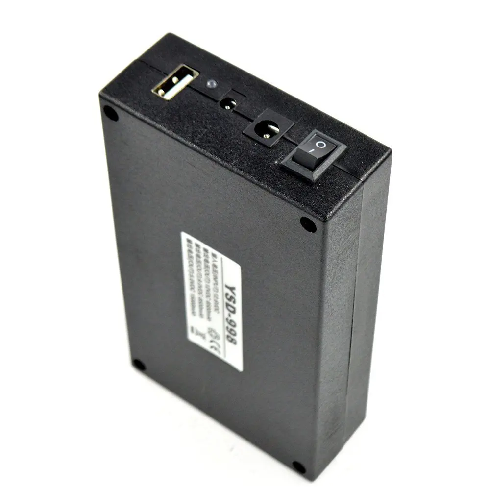 15000mAH DC 5 V/9 V/12 V USB Высокая емкость литий ионная аккумуляторная батарея зарядное