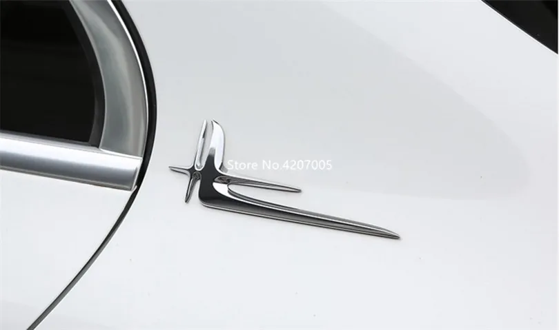 Для Mercedes Benz E Class W213 C класса W205 C180L C200L C260L C320L автомобильные аксессуары удлиняется Стандартный наклейки 2 шт