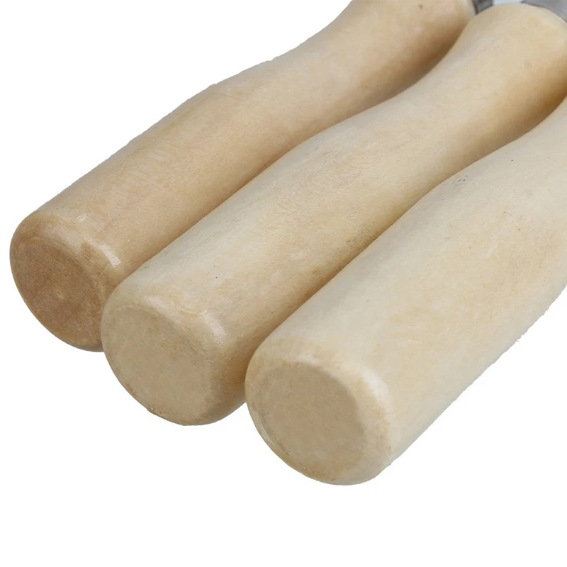 Metal + wood Thick Handle Flat Wire Cutter Clay Pottery Sculpting Tool Set Pack of 10 | Игрушки и хобби