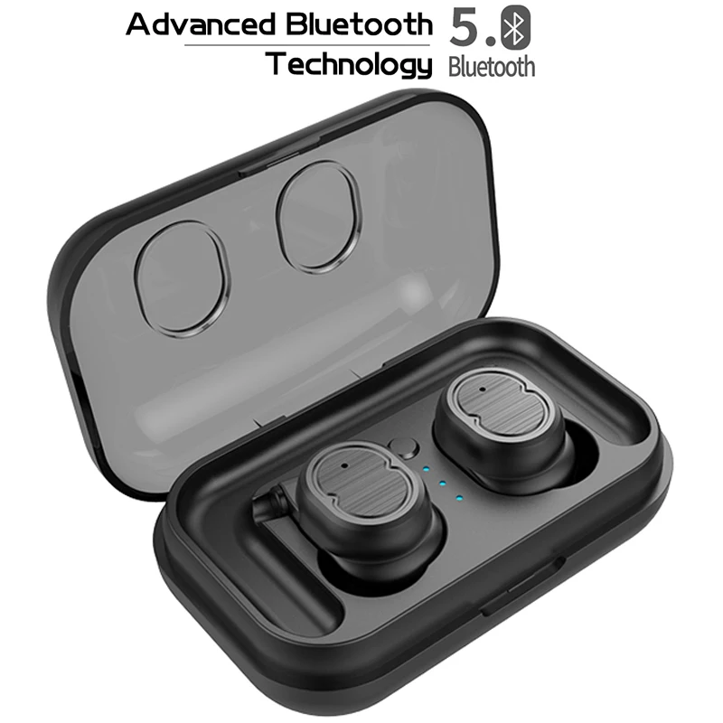 TWS Bluetooth 5 0 наушники Настоящие беспроводные Беспроводные Спортивные Гарнитура