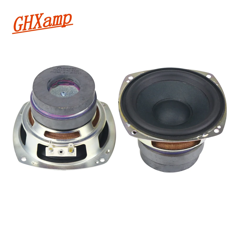 Ghxamp 4 дюймовый низкочастотный динамик бас громкоговоритель 4Ohm 25 Вт для книжной
