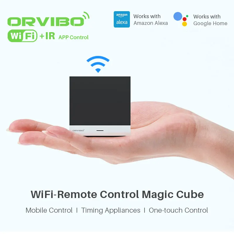 Универсальный Смарт контроллер Orvibo Magic Cube с функцией обучения Wi Fi 4G ИК