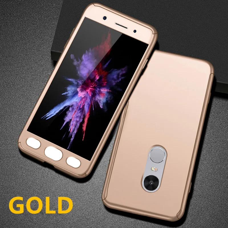 Xiaomi Mi A1 Max 2 Чехол Redmi 4x 4A Пластиковые 360 градусов жесткий чехол для Note 5A 4 Pro redmi 3 S