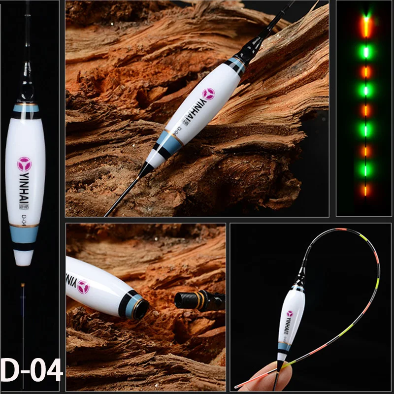 WLPFISHING Brand New Fishing Floats Luminous Floats Night Light Fishing Best Choise Nano Plastic Material Fishing Bobbers Gifts