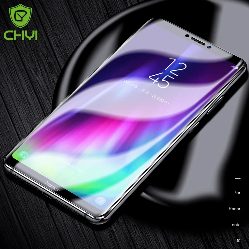 CHYI 3D изогнутая пленка для Huawei Honor Note 10 защита экрана Взрывозащищенная