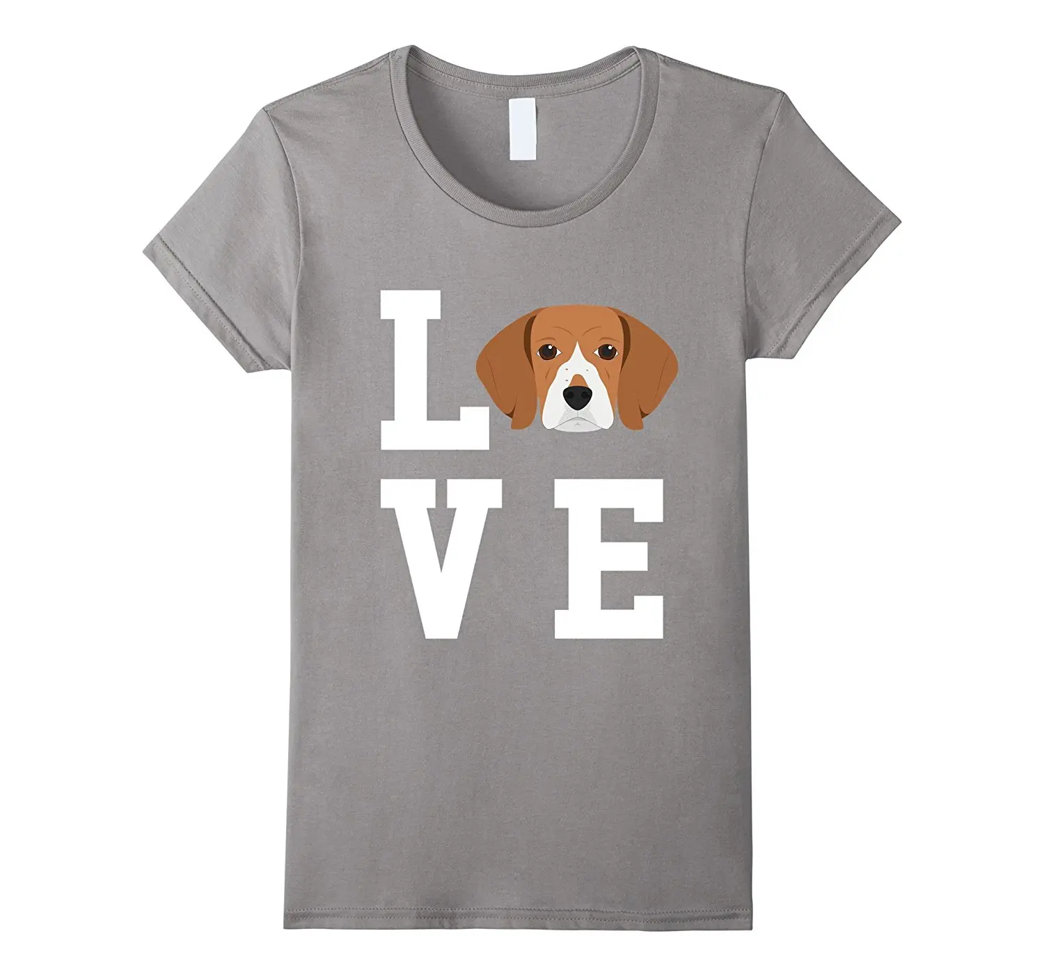 Футболка с надписью I Love My Dog Beagle для любителей животных Лидер продаж модная