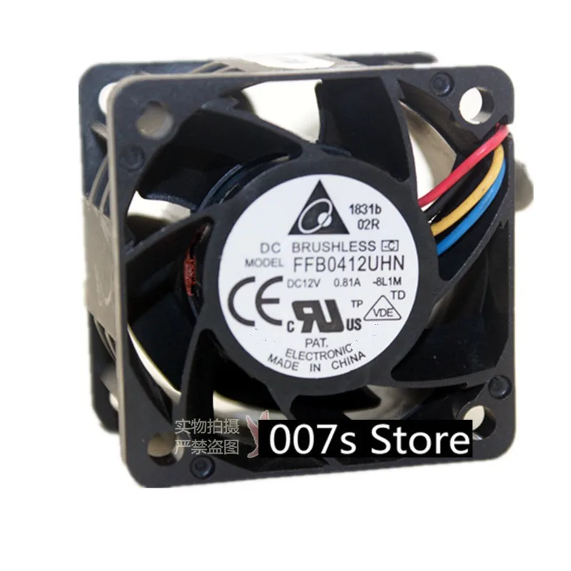Радиатор охлаждения Cooler Вентилятор Для Delta ffb0412uhn 4028 4 см 12 В 0.81a 4PIN 40*40*28 мм PMW интеллектуальные Управление инвертор сервер