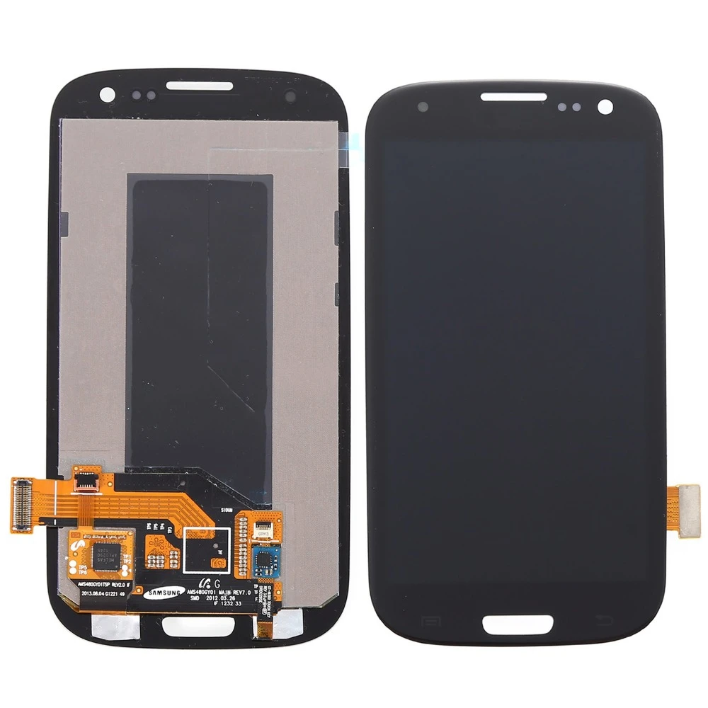 Для Samsung Galaxy S3 I9300/I9305/T999/I747/R530/I535/L710 ЖК экран и замена дигитайзера!|Экраны для