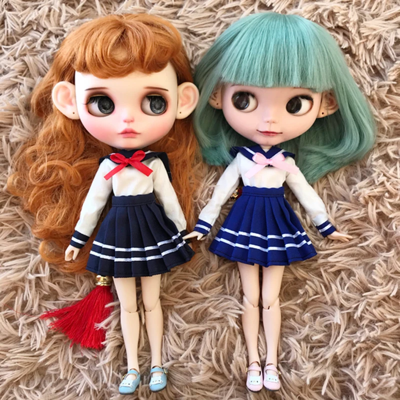 Кукла школьная форма костюм одежда для Blyth кукла платье Azone комплект одежды