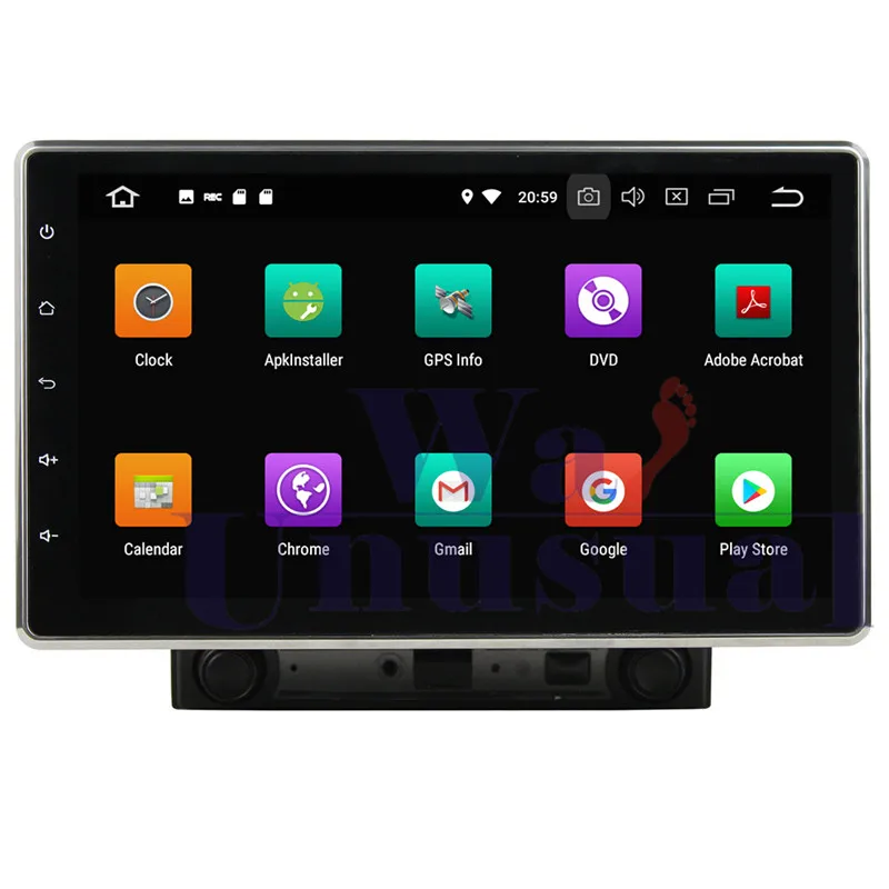 Wanuary Автомобильный gps навигатор Android 8 0 для 10 1 дюймов Универсальный без DVD