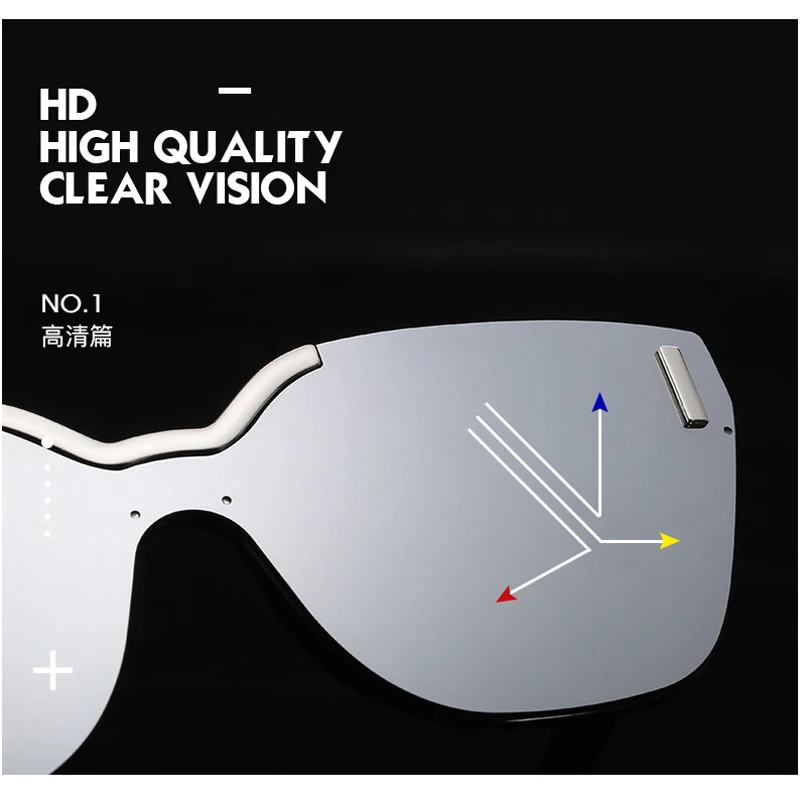 Цельные солнцезащитные очки мужские 2018 винтажные женские uv400 Oculos оттенки