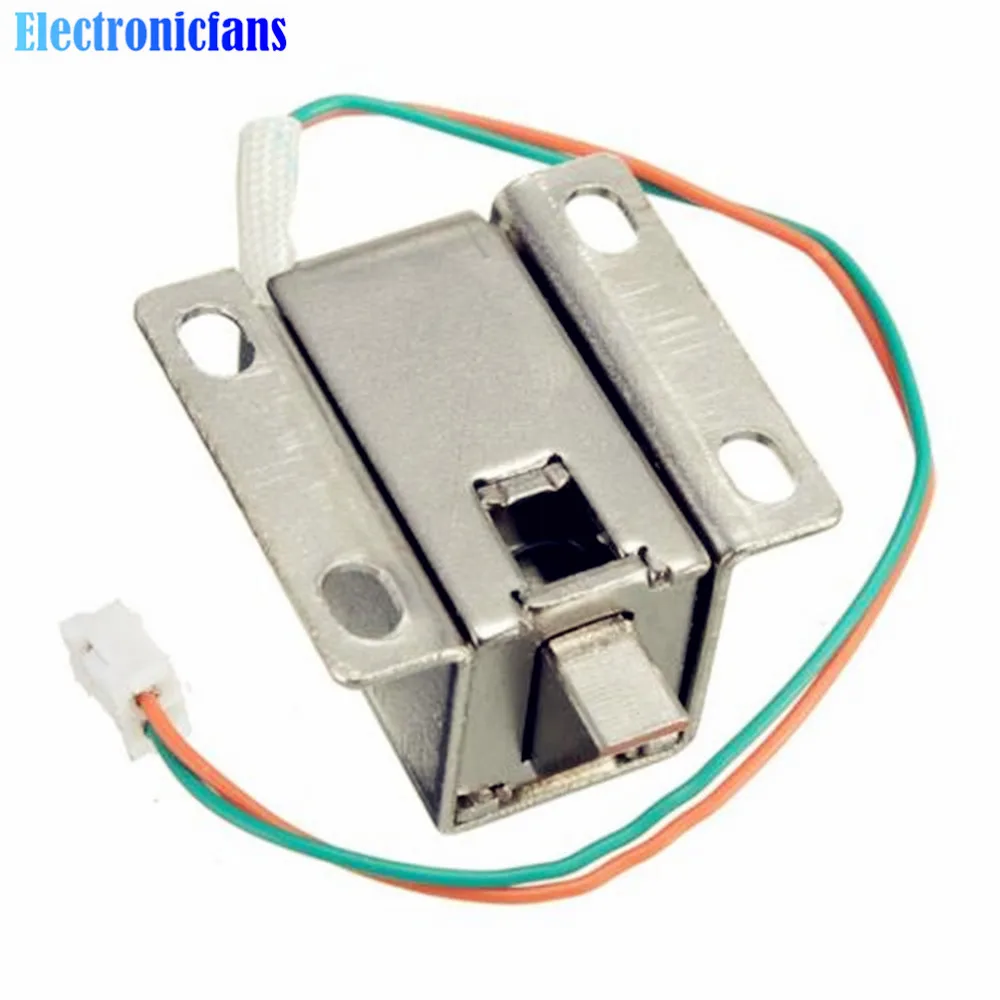Электромагнитный замок постоянного тока 12 в со шпунтом вверх для шкафа ящика|module