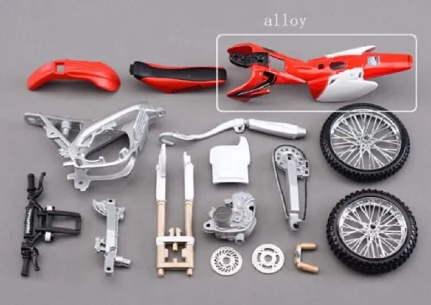 Maisto 1:12 Honda CRF450R 39054 Сборка DIY модель мотоцикла велосипед игрушка новая в коробке