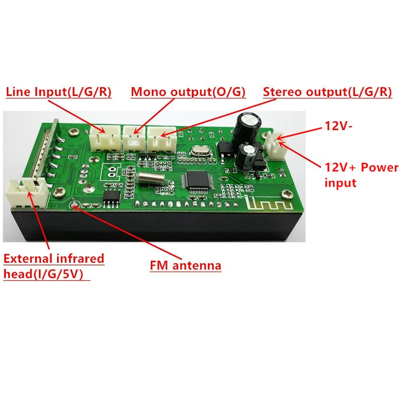 Беспроводной Bluetooth MP3 аудио декодер доска для FLAC/WAV/WMA/MP3/APE радио модуль приложение