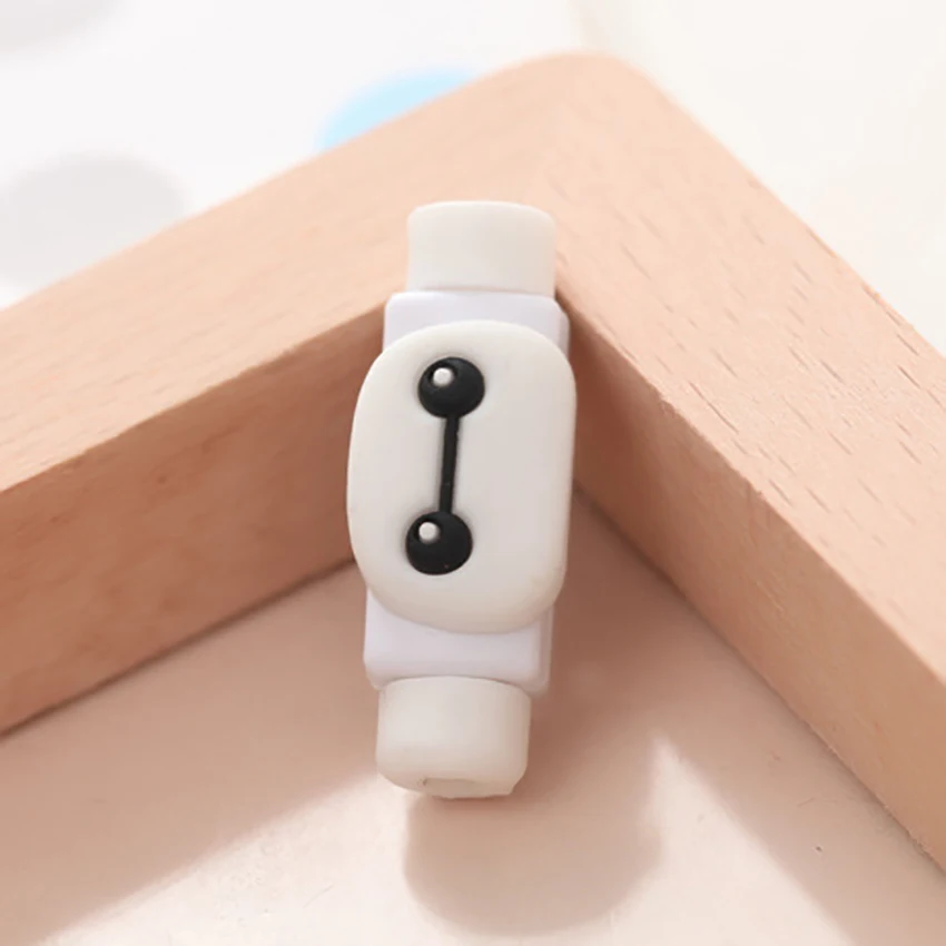 Funelego 50 штук 1 лот Мультфильм Стиль D5 USB кабели Крышка для зарядного устройства