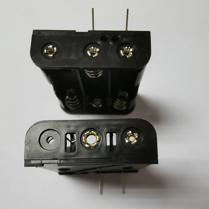 1 шт./лот лидер продаж черный пластиковый контейнер для батарей AA 3x1 5 в держатель