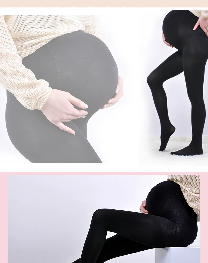

2017 Autumn 120D cotton High Elastic maternity leggings pregnant clothes pants for women stockings