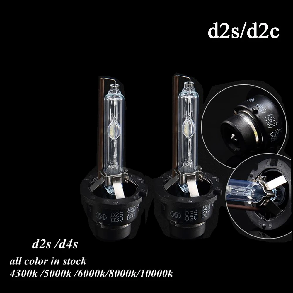 Hid ксеноновая лампа D1S D2S D3S D4S автомобильный Стайлинг hid лампы для фар высокая