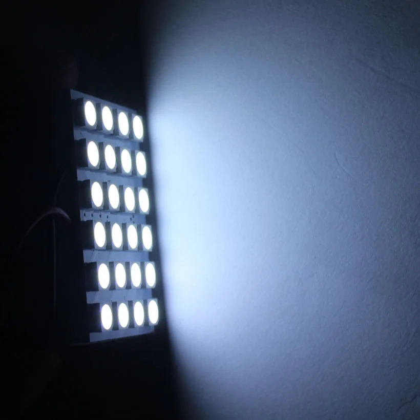 

1 Set Car Panel Reading Map Lamp 5050 6 12 15 20 24 48 LED SMD Dome Interior Bulb Roof Lights BA9S T10 C5W Adapter Festoon Base