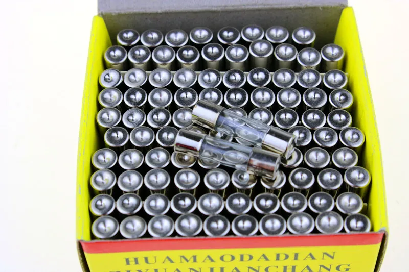 100 шт. Предохранитель 12 А 250 В 12 а/250 В 5*20 5x20 5 мм * 20 мм Защитная стеклянная страховочная трубка