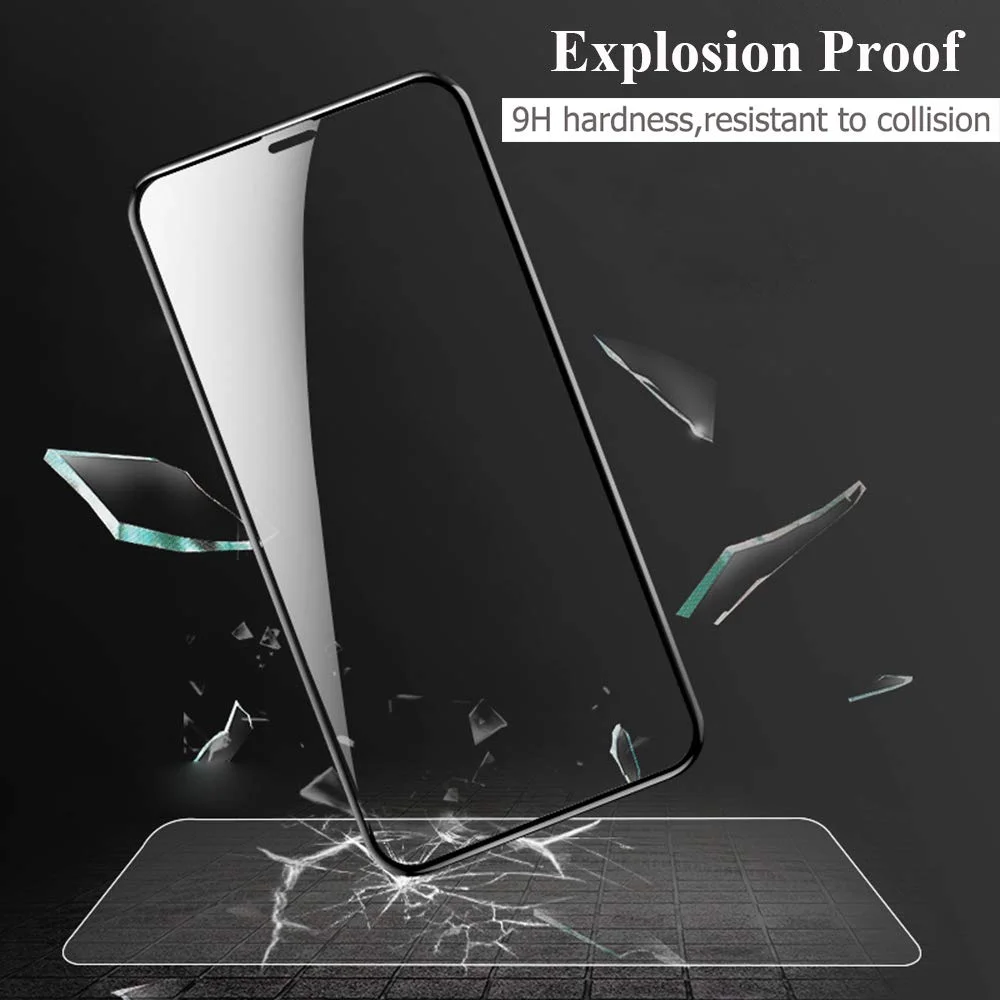 Закаленное защитное стекло для iPhone 11 7 X XR защита экрана 6 XS Max Pro 8 Plus 6S