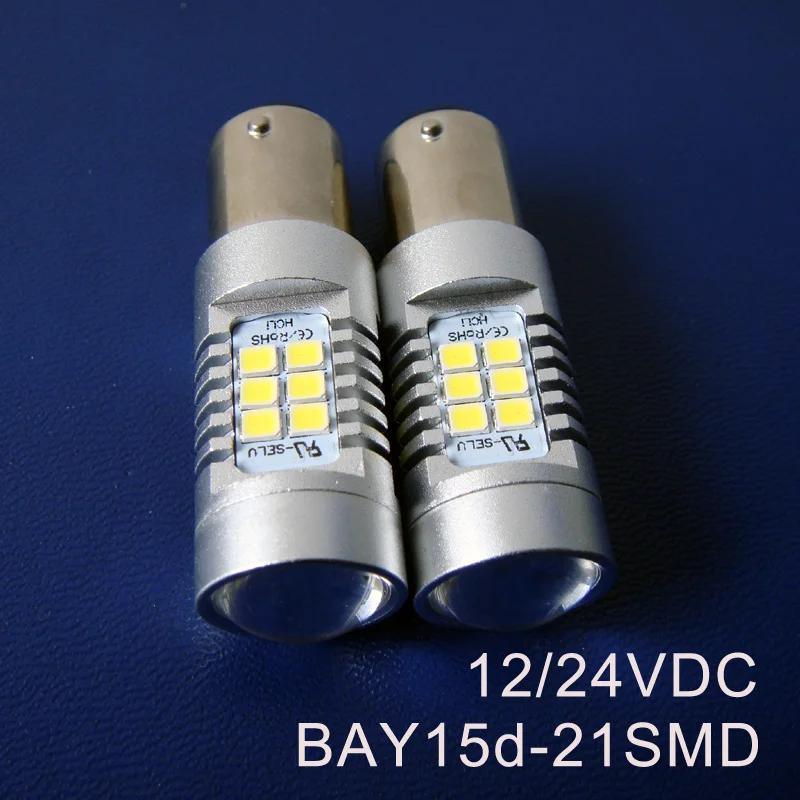 High quality 12/24VDC 10W BAY15d BAZ15d P21/5W,1157 Truck,Freight Car LED Stoplight,Led Rear Light free shipping 20pcs/lot