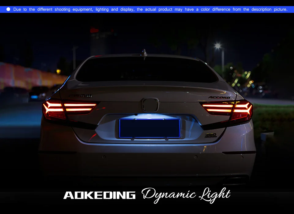 АКД Автомобиль Стайлинг для Accord задние фонари- Accord светодиодный задний фонарь дневные ходовые огни тормоза Обратный Авто аксессуары