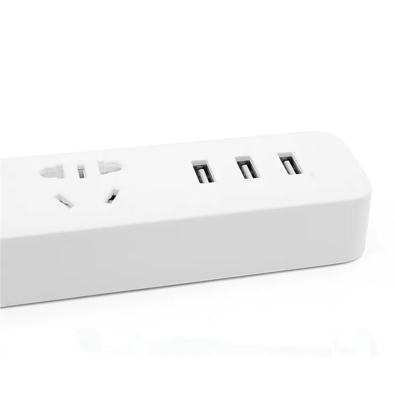Оригинальная розетка Xiaomi power strip 3 порта USB стандартный удлинитель Разъем