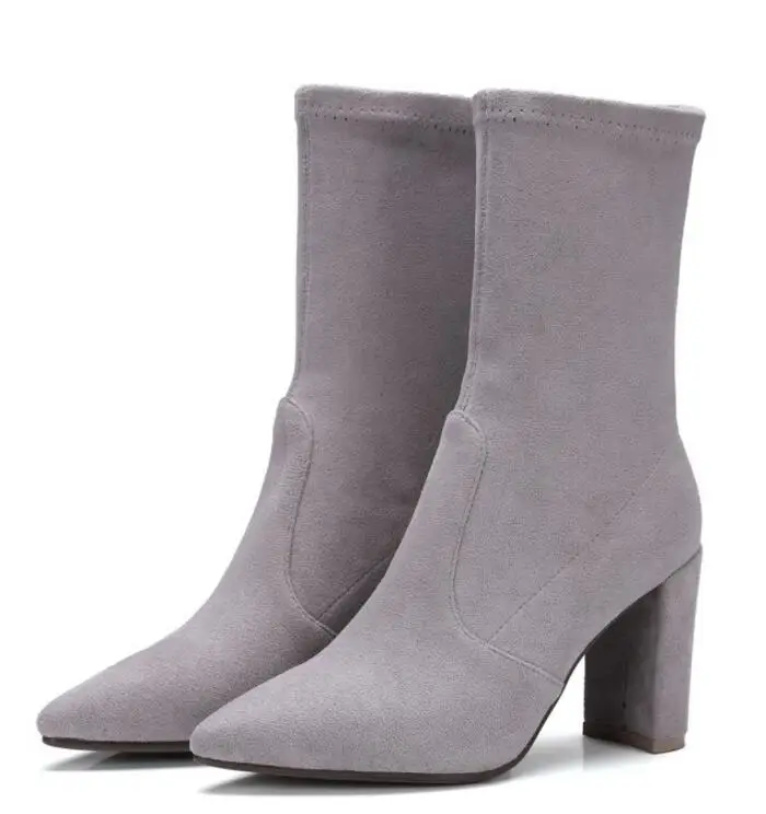 Зимние Туфли лодочки Осенняя женская обувь женские Zapatos Mujer элегантные пикантные