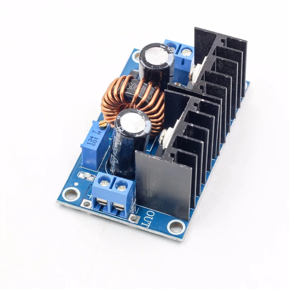 Понижающий модуль питания DC4-40v к DC1.25-36v 8A 200w Регулируемый XL4016E1 DC-DC DC регулятор