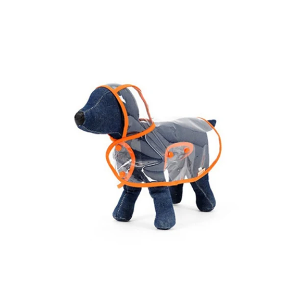 Geekinstyle Pet плащ для собак, домашних животных одежда прозрачный плащ светильник одежда Водонепроницаемый дождевик для маленьких собак с капюшоном - Цвет: 1