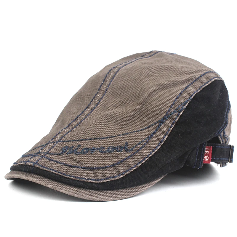 Xthree Fashion Men's newsboy Cap Cotton Berets casquette Hats for Men Visors Sun hat Gorras Planas Caps Adjustable | Аксессуары для