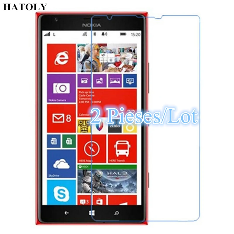 Закаленное стекло для Nokia Lumia 1520 тонкая защитная пленка HD Защита экрана