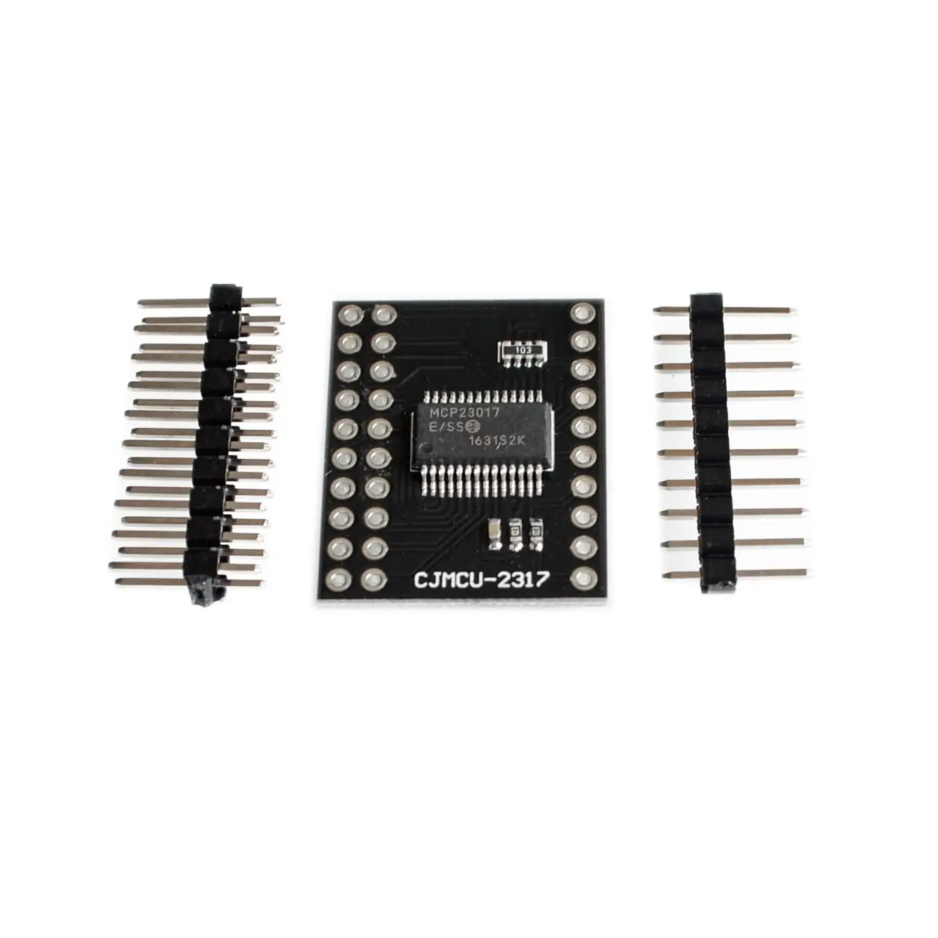 MCP23017 серийный Интерфейс модуль IIC I2C SPI MCP23S17 двунаправленный 16 бит I/O расширитель