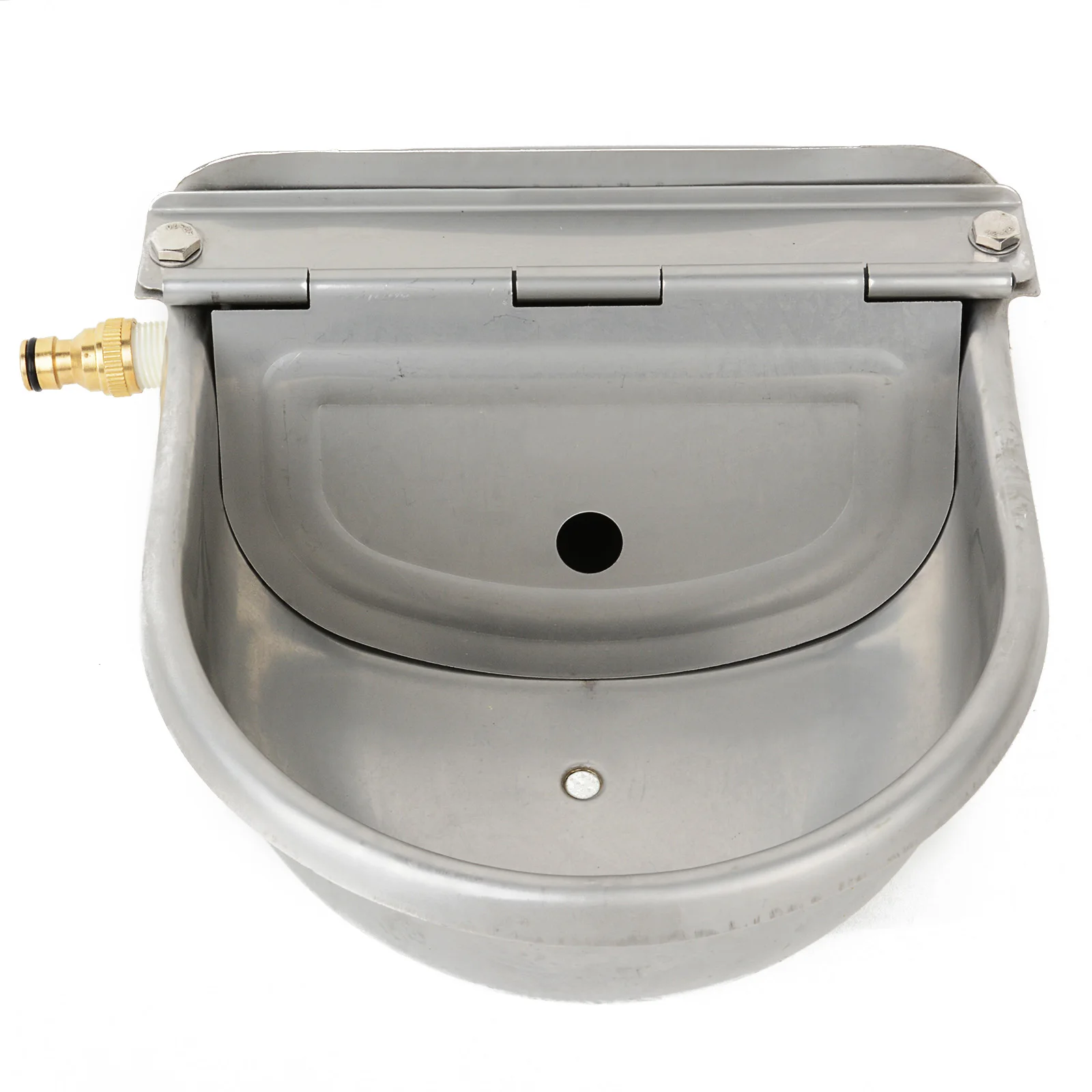 4L Automatic Water Trough Stainless Steel Sheep Dog Chicken Cow Auto Fill Bowl Feeding Watering Supplies 2 Styles MAYITR | Дом и сад