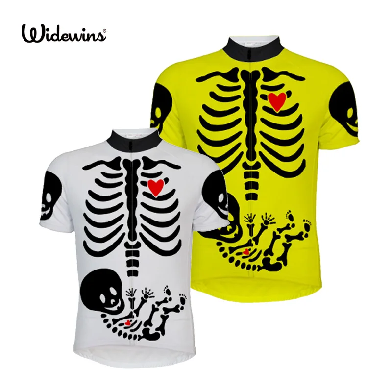 

skull Hot New Cycling Jersey Short Sleeve Bicycle Wear Ropa Ciclismo Road Bike Cycle MTB Shirts Sport Clothing Love to die 5662