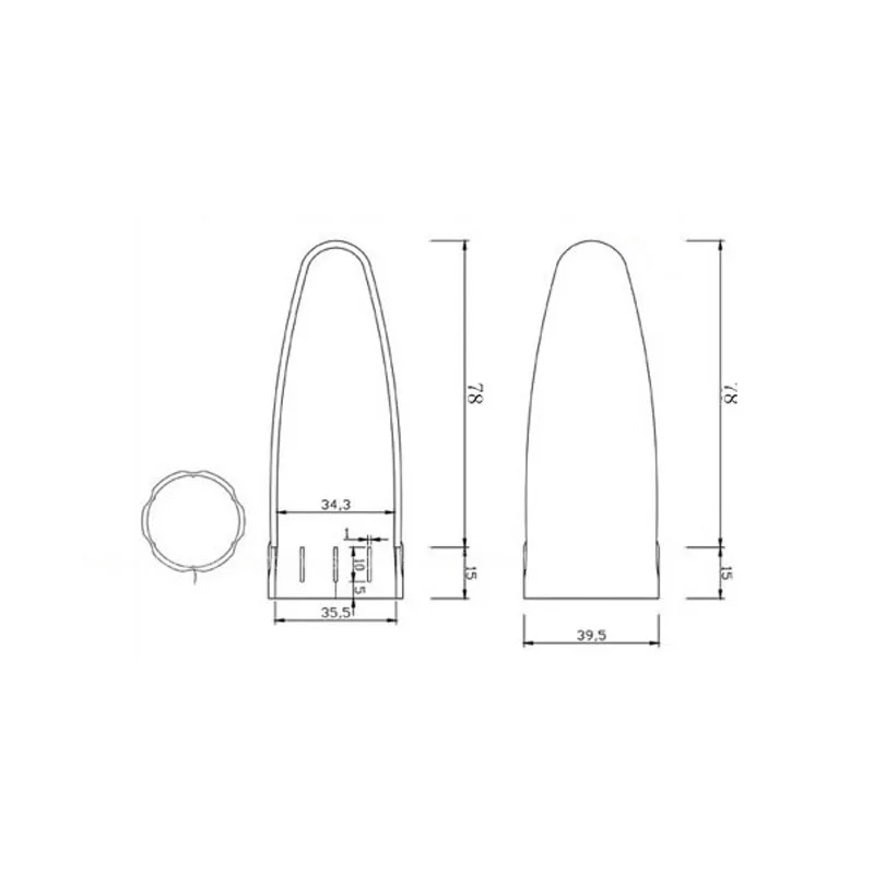A39 рассеиватель фонарика (внутренний диаметр. 35 5 мм)|diffuser for flashlight|diffuser flashlightdiffuser