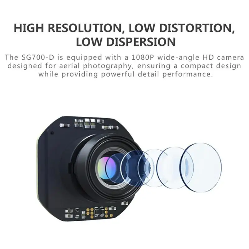 SG700-D Дрон 2,4 Ghz 4CH широкоугольный WiFi 720P 1080P оптическая потоковая двойная камера RC вертолет Квадрокоптер для селфи, Дрон