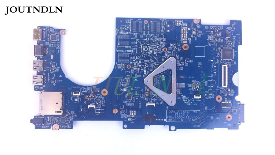 JOUTNDLN для Dell Inspiron 17 7737 материнская плата ноутбука 44PTM 044PTM CN-044PTM i5-4210U 1 7 Ghz CPU |
