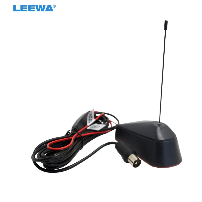 

LEEWA Car IEC Active TV antenna with built-in amplifier #CA943