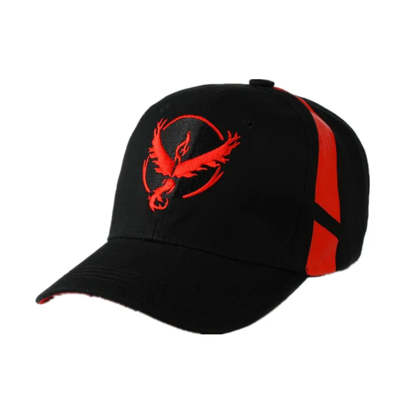 Снэпбэк Кепка для косплея мобильной игры Pokemon Go Team Valor Mystic|baseball cap hat|cap hatbaseball |