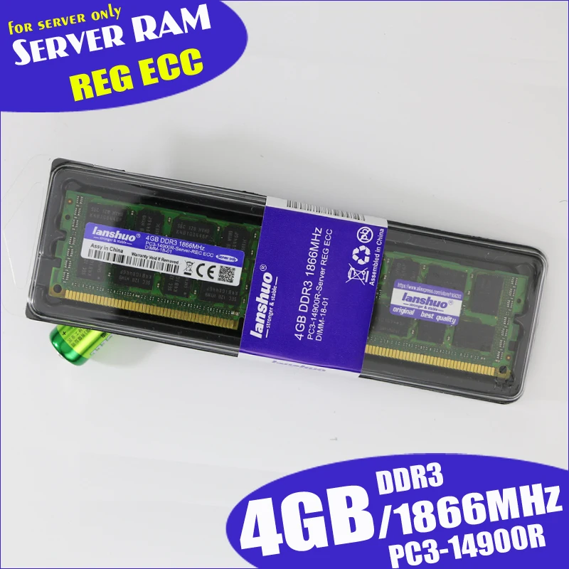 Оперативная память lanshuo для ПК 4 ГБ 8 16 DDR3 PC3 1866 МГц 1600 1333 14900 12800 10600 МГц|Оперативная