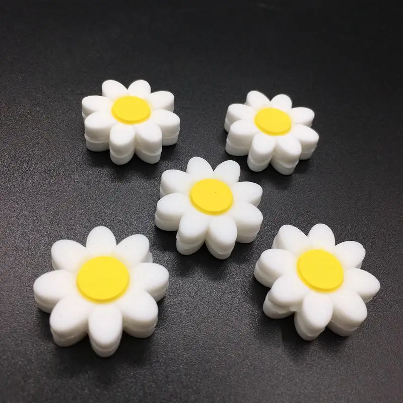 5 шт. желтый цветок Теннисный Демпфер Амортизатор для уменьшения Tenis Вибрация